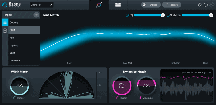 New Master Assistant View in Ozone 10