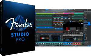 高效的Fender Studio Pro音乐制作软件界面截图.