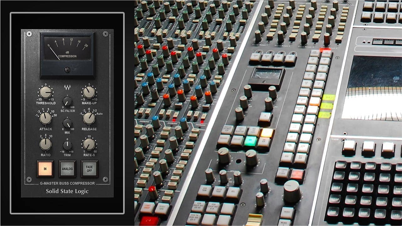 SSL G Master Buss Compressor plugin