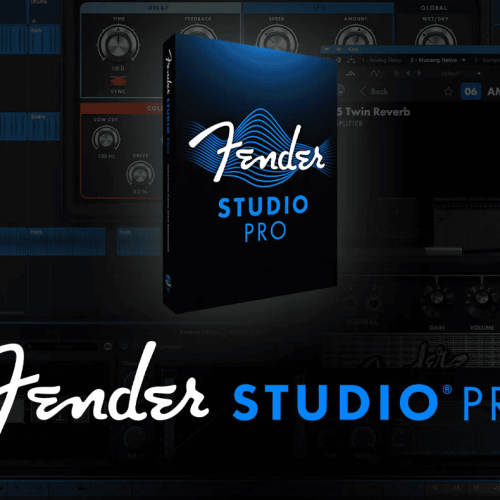 Fender Studio Pro 8 8.0.2 版本软件界面截图.